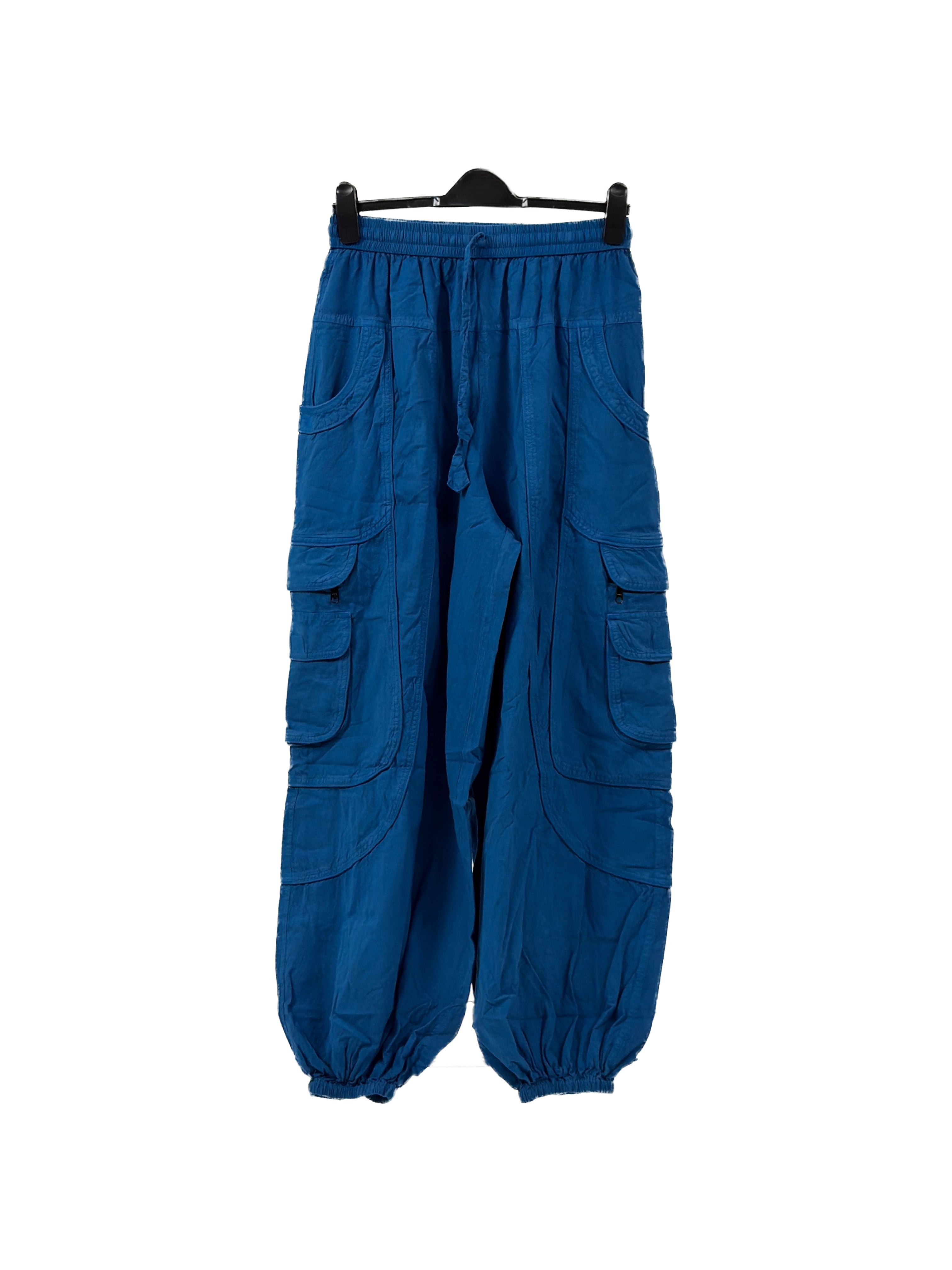 Nomad Multi-Pocket cotton Cargo Harem Pants