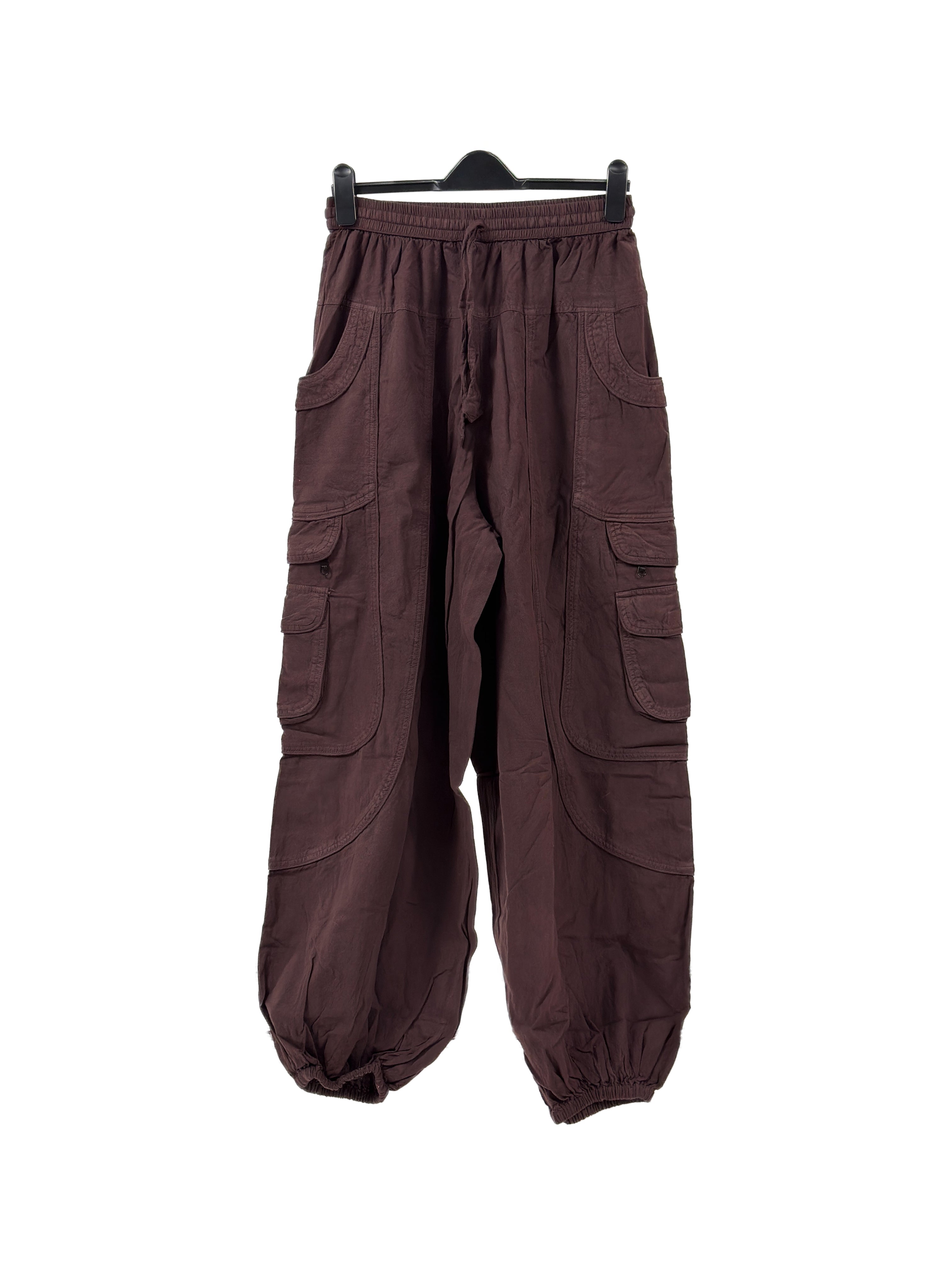 Nomad Multi-Pocket cotton Cargo Harem Pants