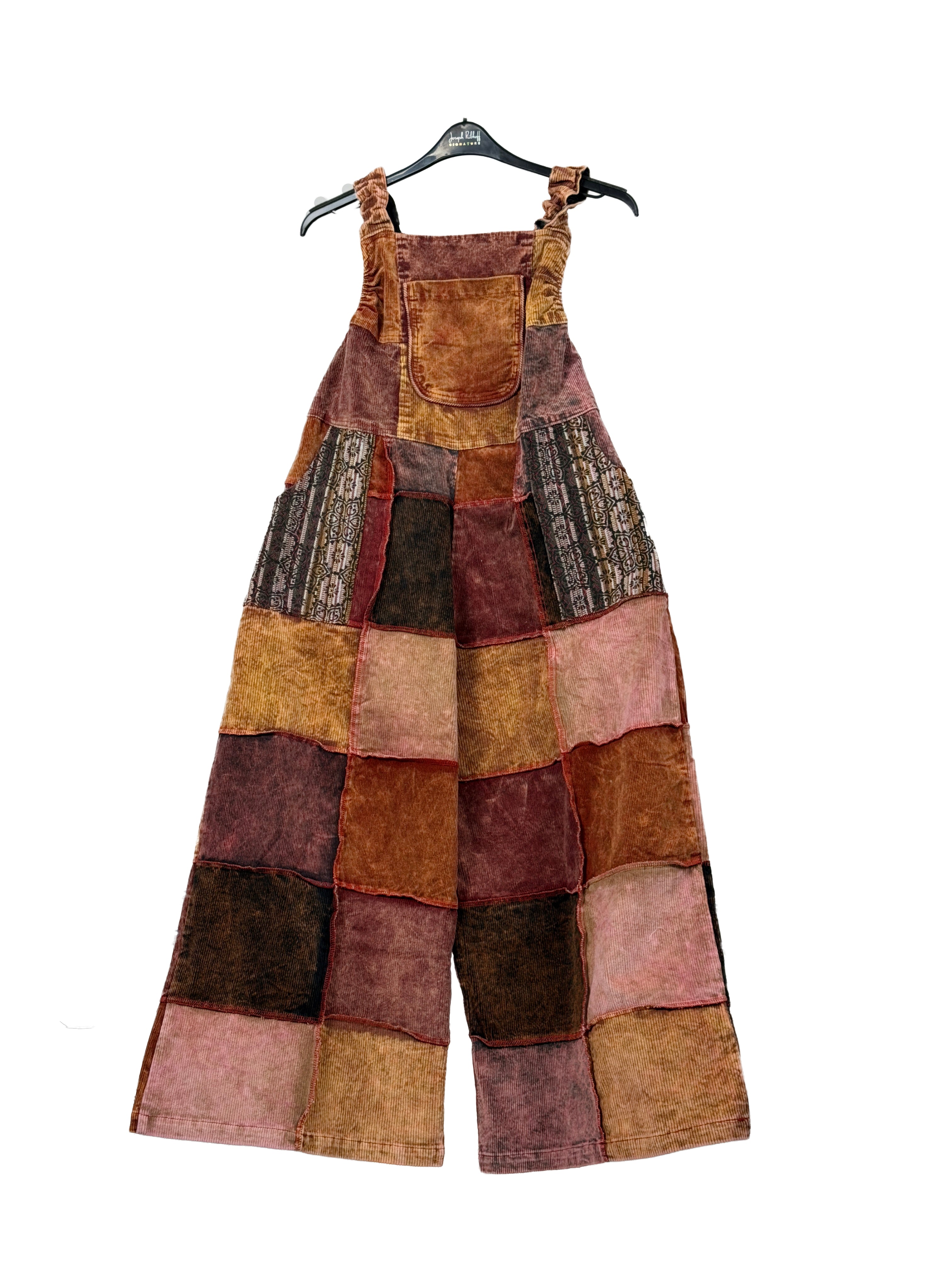 Himalayan Patchwork Corduroy unisex Jumpsuit