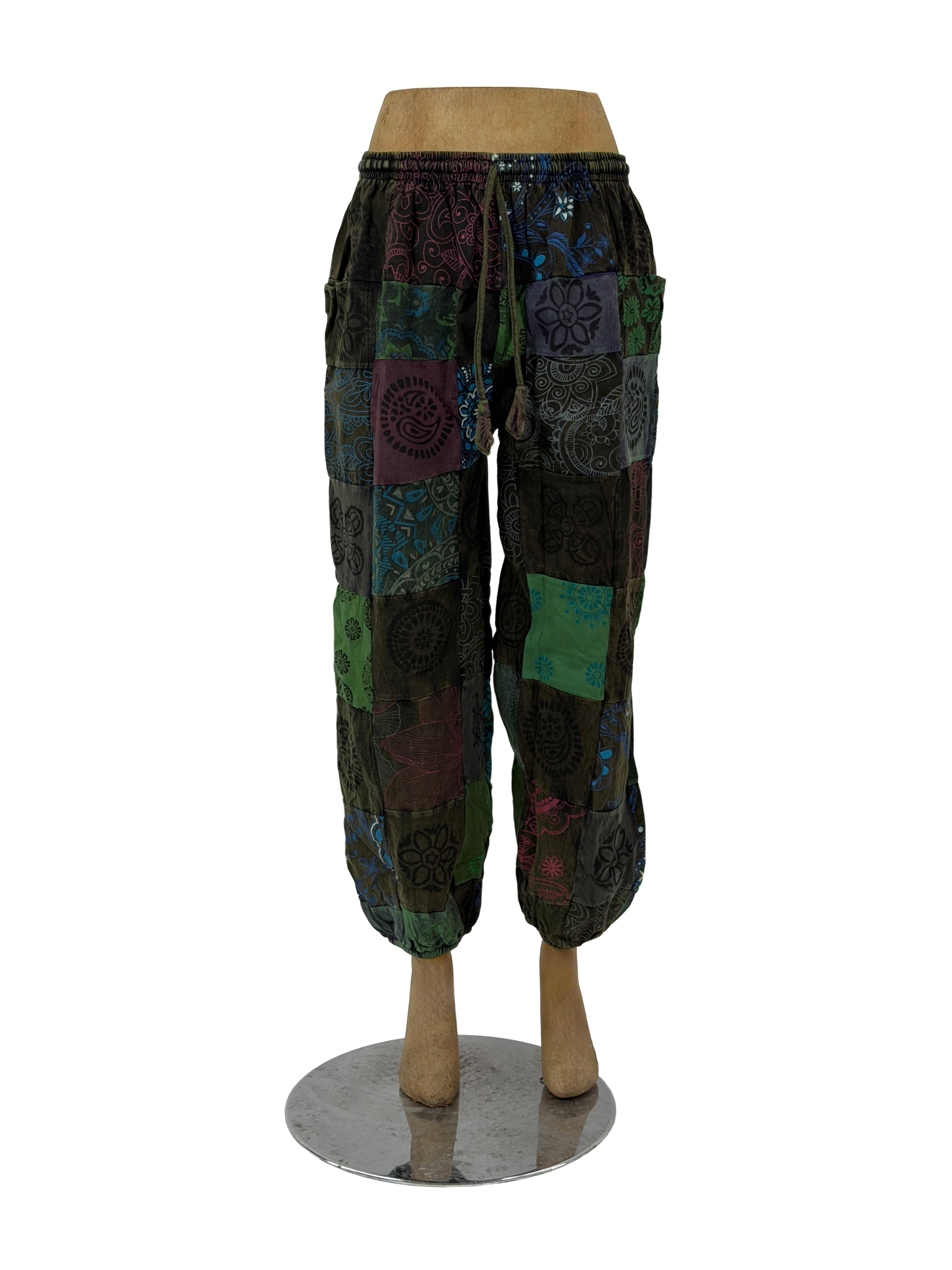 nepal Indra Himalayan Patchwork Cotton Pants