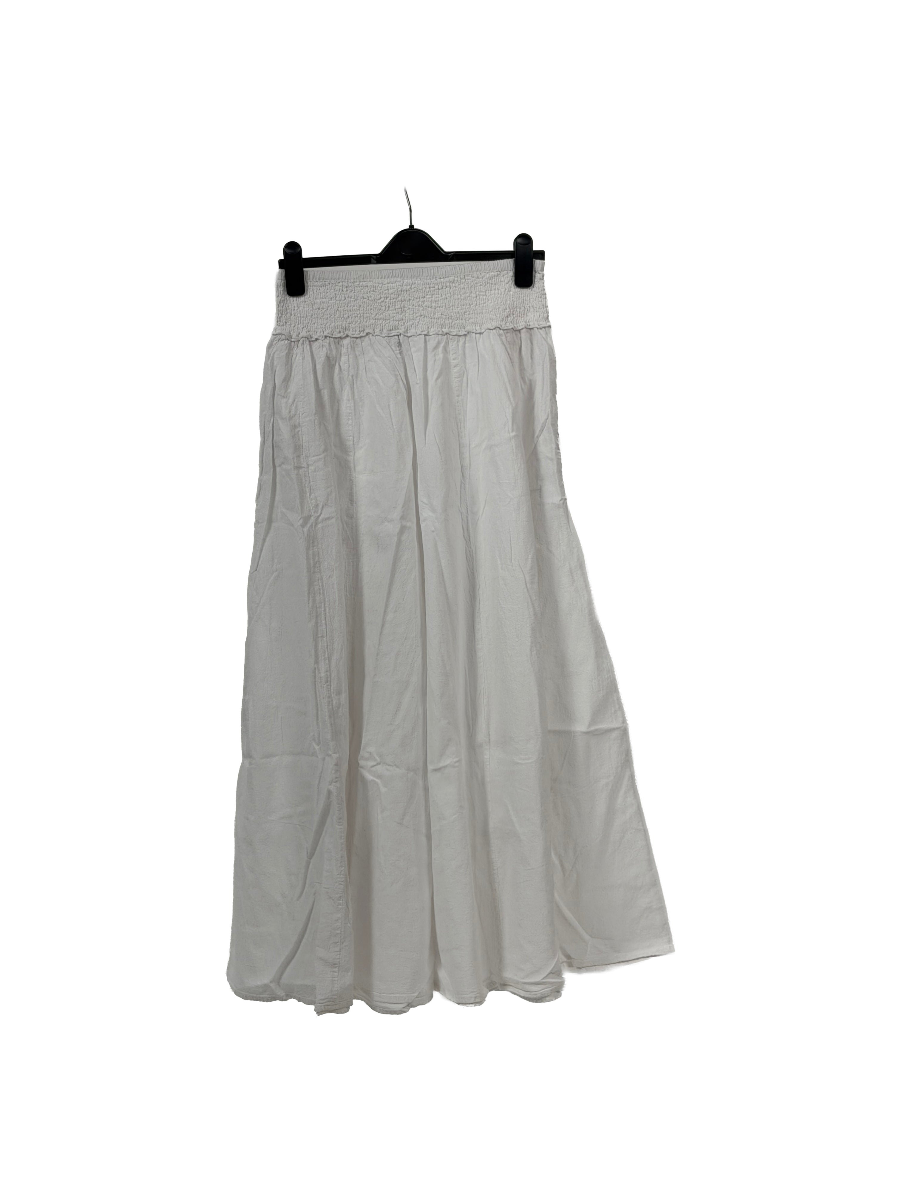 Nepal Boheme Cloud Palazzo Pants – Wide-Leg Cotton Flowy Skirt Pants