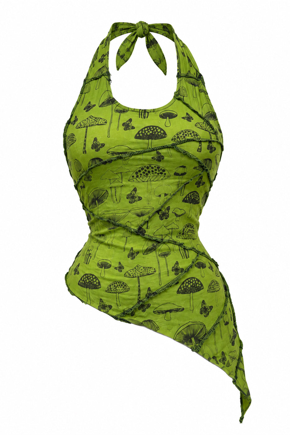 Pixie Asymmetrical Halter Top