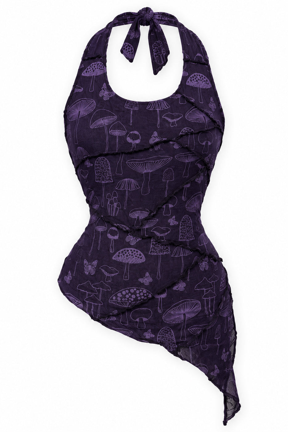 Pixie Asymmetrical Halter Top