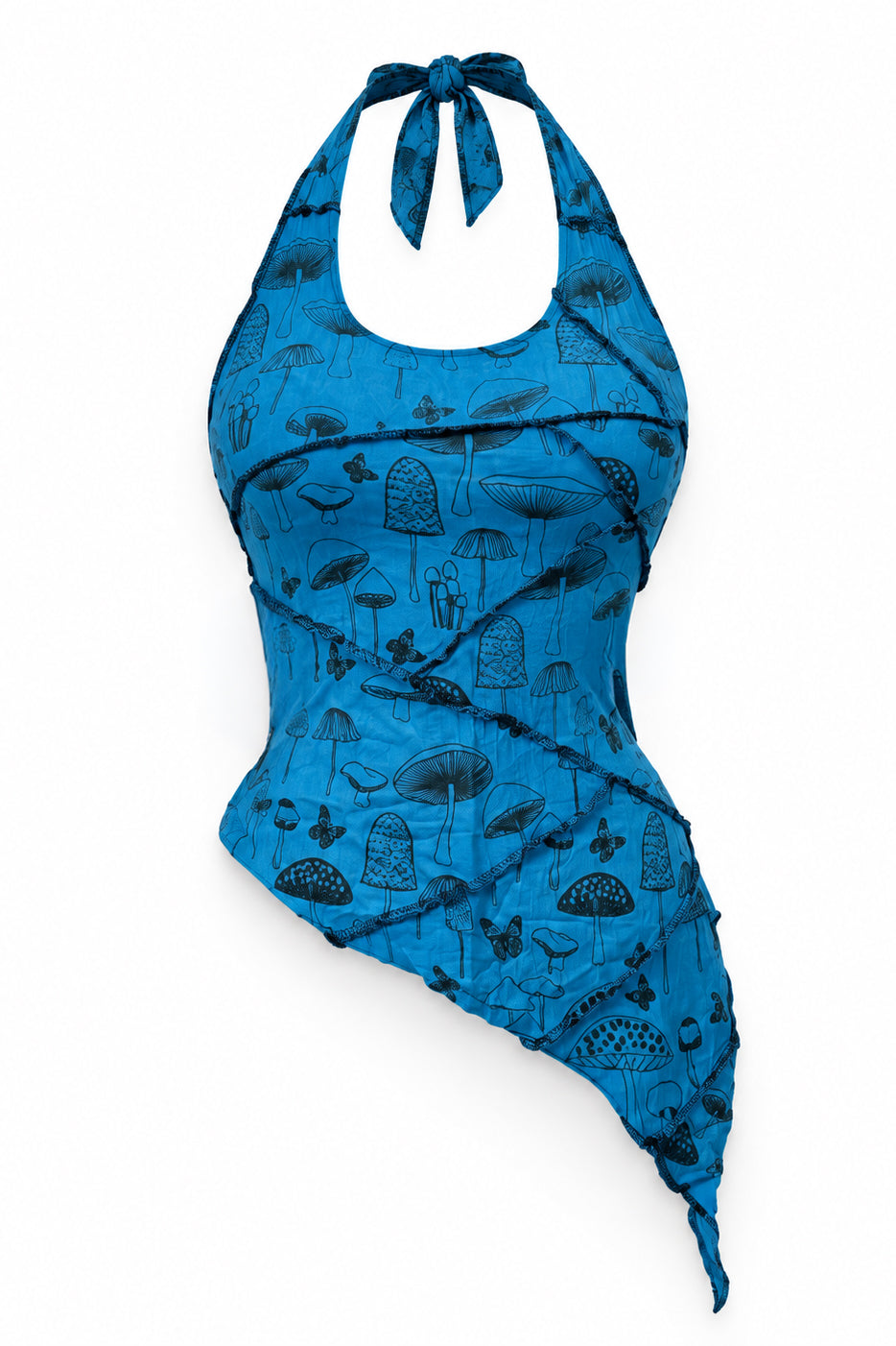 Pixie Asymmetrical Halter Top