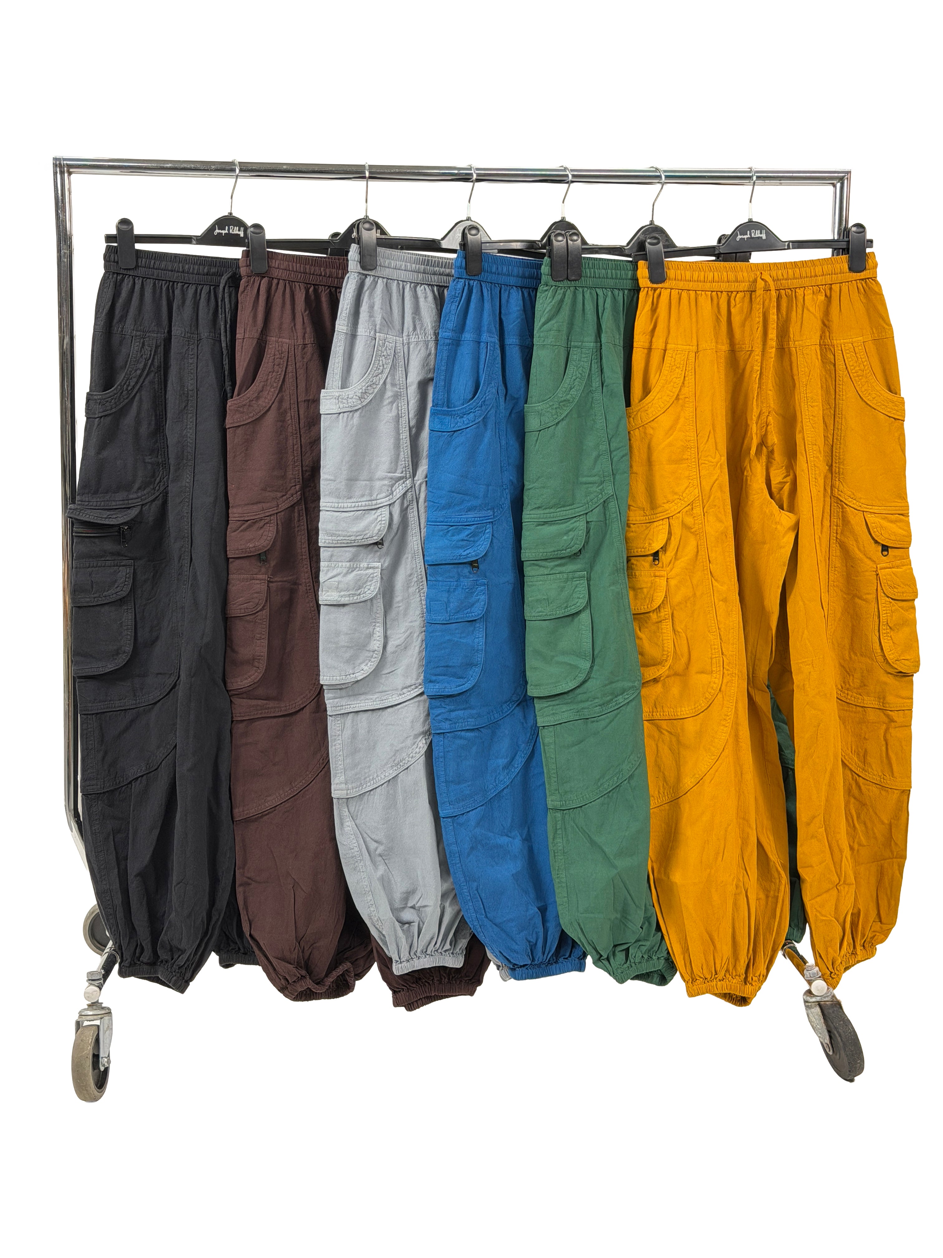 Nomad Multi-Pocket cotton Cargo Harem Pants