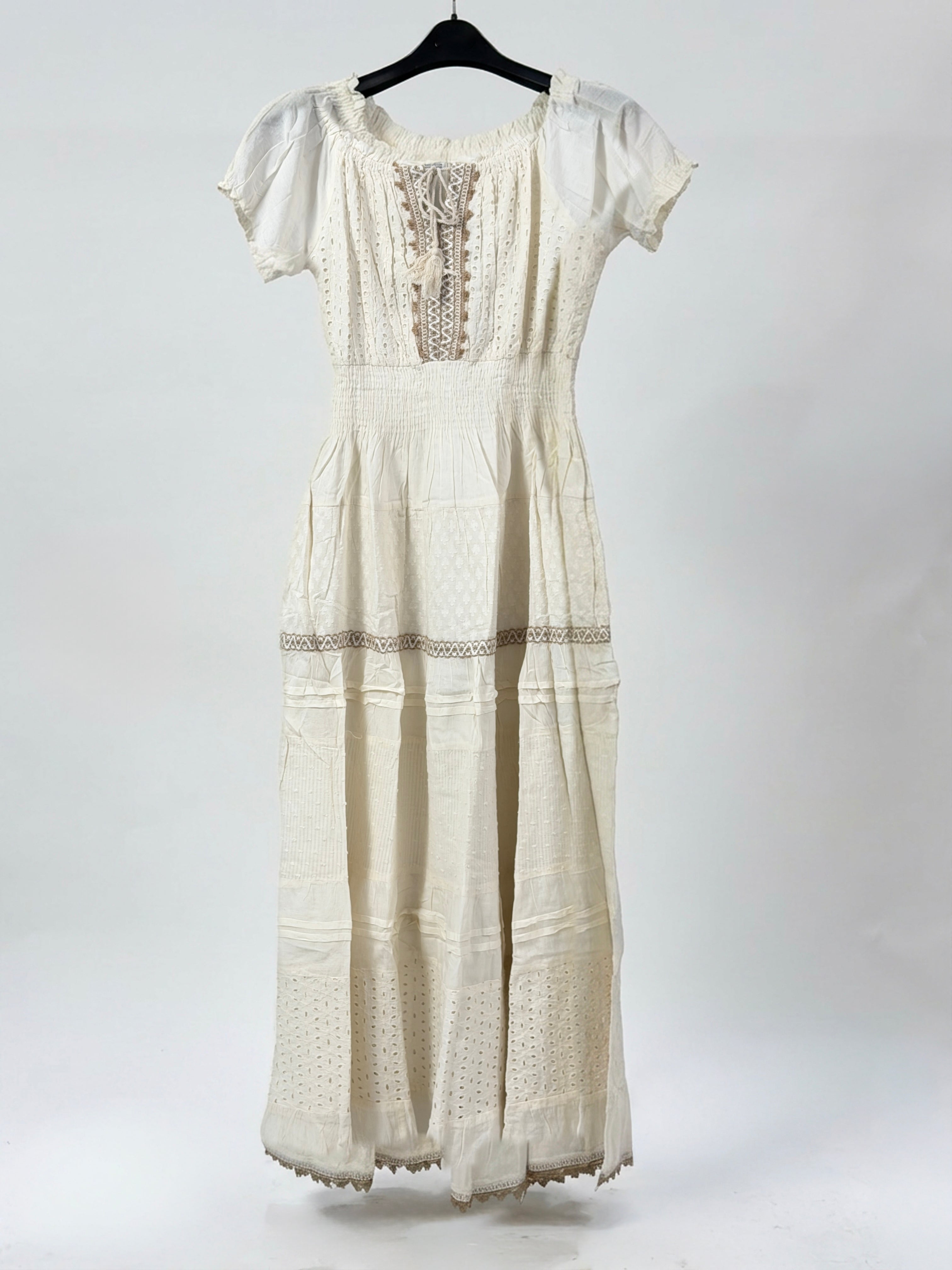 Luna Lace Cotton Maxi