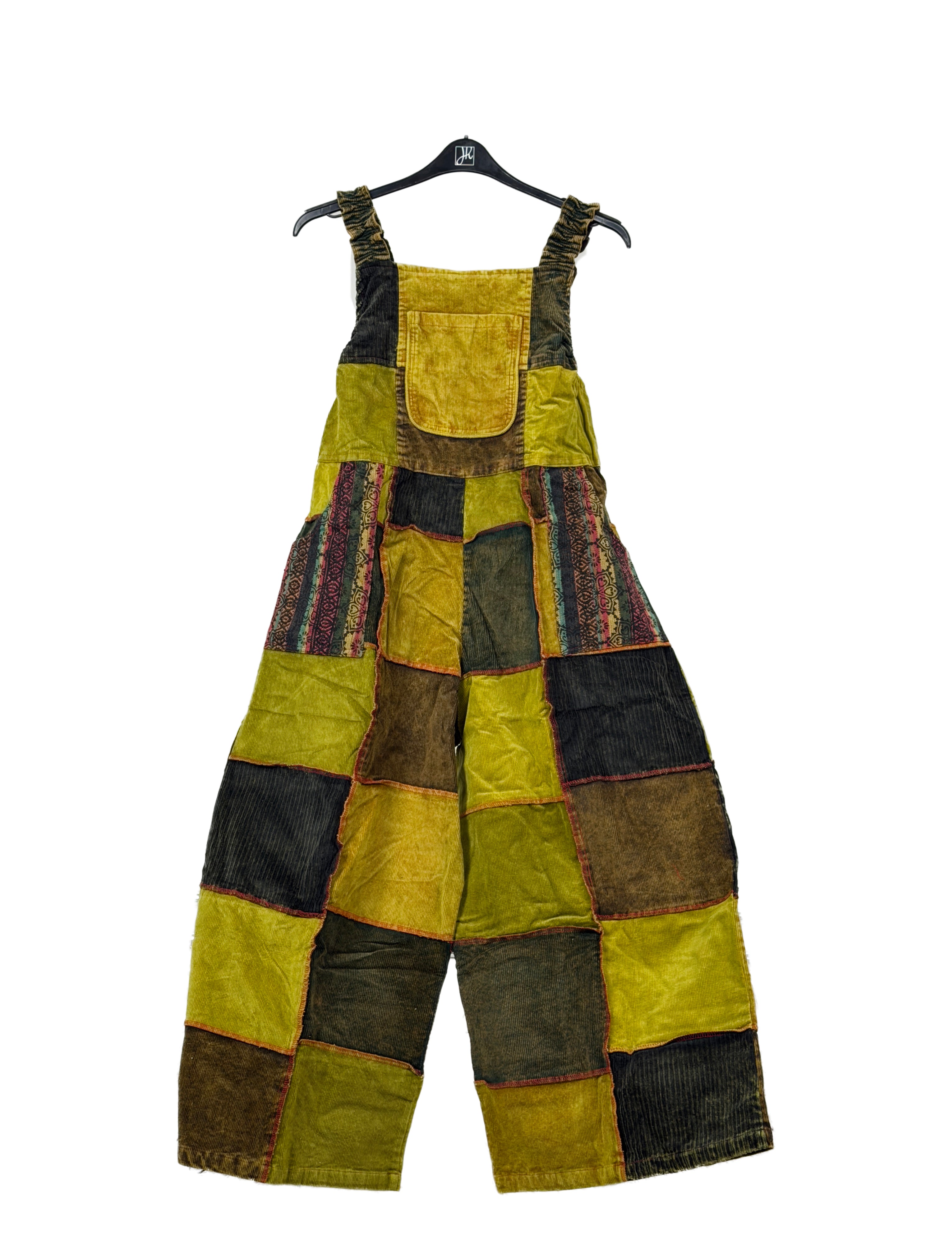 Himalayan Patchwork Corduroy unisex Jumpsuit